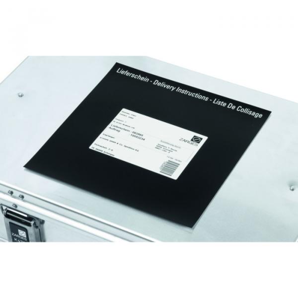 Zarges adhesive label Delivery note